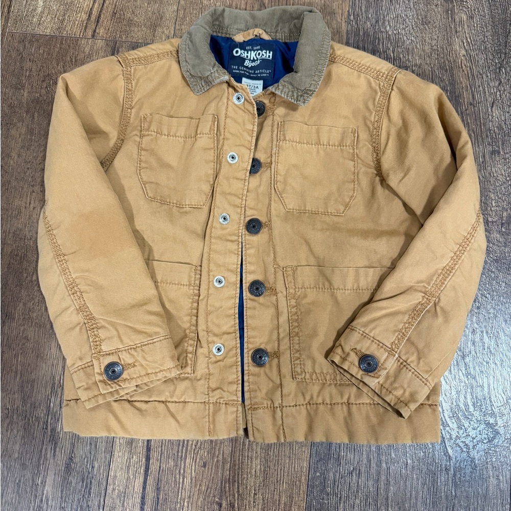 OshKosh B'gosh Tan Kids Jean Jacket